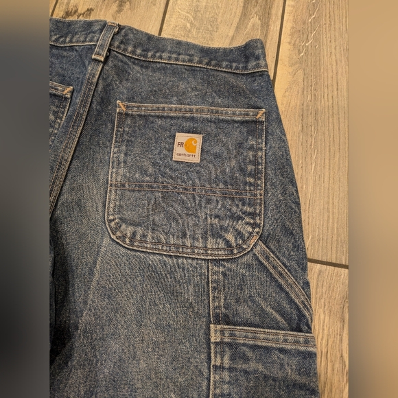Men's CARHARTT FR work jeans size 31 x 32 - Picture 6 of 6